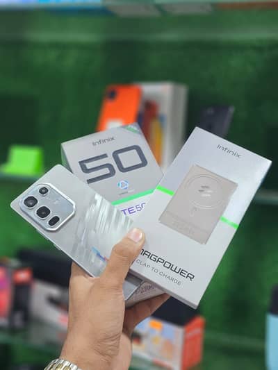 infinix Note 50 Pro 12GB 256GB Pta Approved mint condition comp box