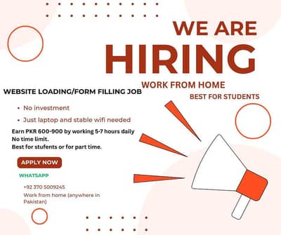 onLine Job Work From Home Available.