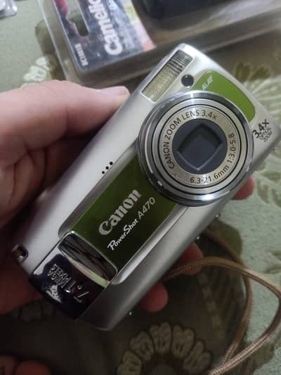 Canon PowerShot A470 Original Camera with Full Accessories