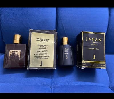 ZARAR ) JANAN GOLD EDITION. PERFUME