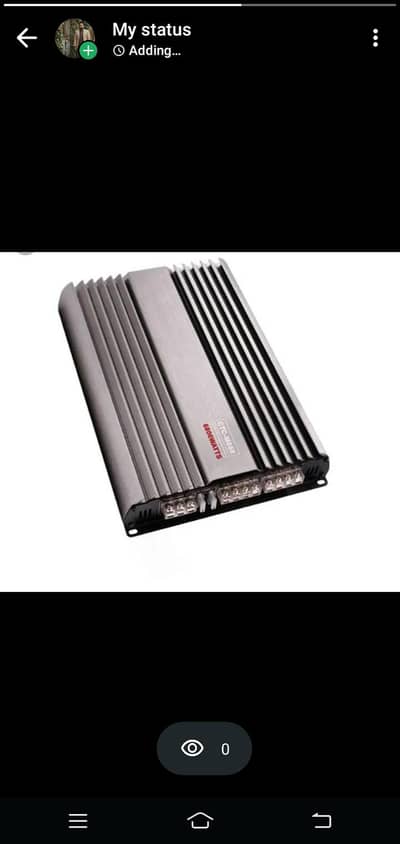 four channel power amplifier