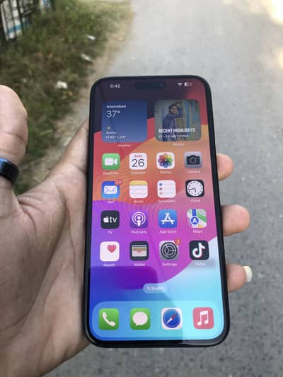 iphone 15pro Max JV 256GB Memory.