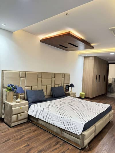 Spacious 02 Bed Apartment Gold Crest DHA Ph4 on per day rent