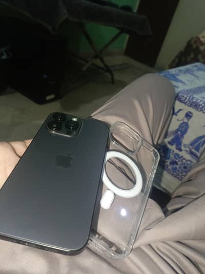 iphone 14 pro max 10/10 2 month e-sim working warranty 100% not pta