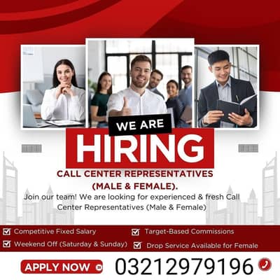 Hiring for Call Center Representative