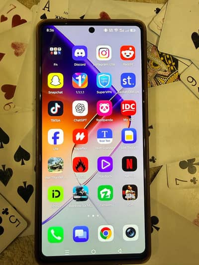 Infinix GT 20 Pro 10/10, urgent sell, with box+charger, 12+12 (256 GB)