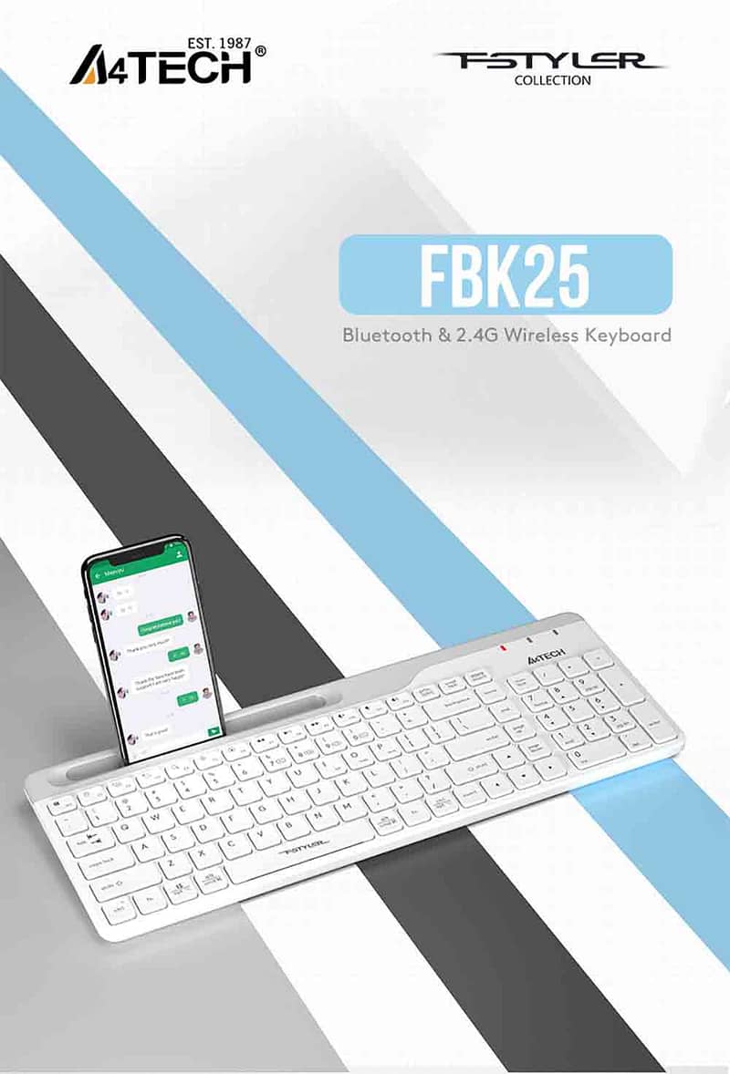 A4Tech Bluetooth Keyboard FBK25 3