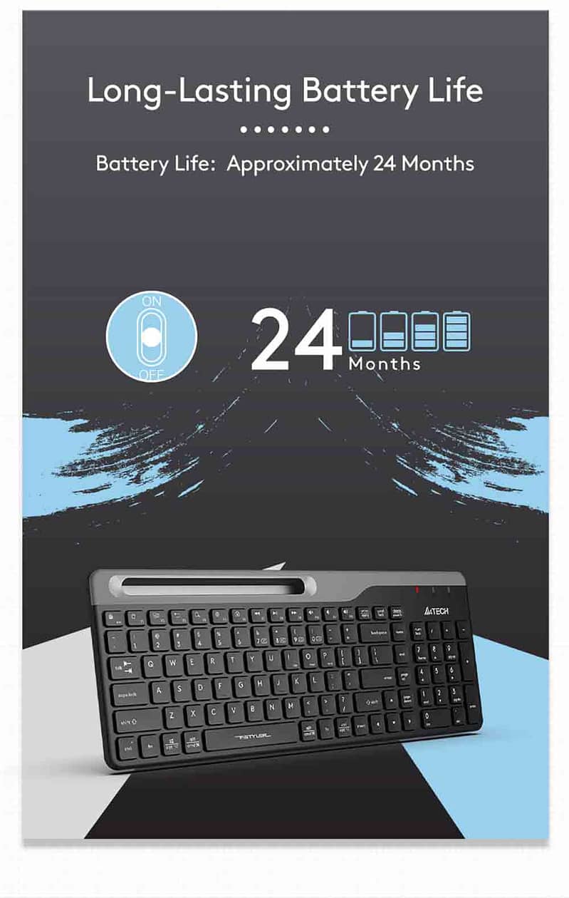 A4Tech Bluetooth Keyboard FBK25 9