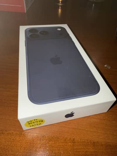 Iphone 17pro max 256GB factory unlock NON PTA box pack