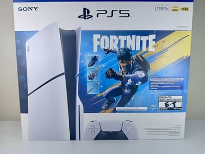 Playstation 5 disc edition 1Tb - Fortnite Flowing chaos bundle