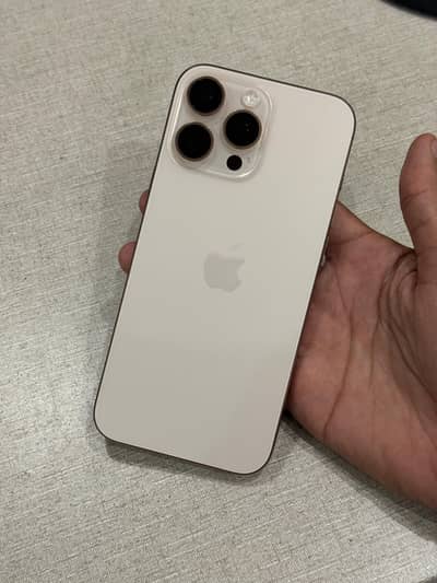 iPhone 16 pro max 256 gb PTA approved