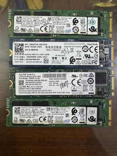 128 m2 NVme sata available for sale