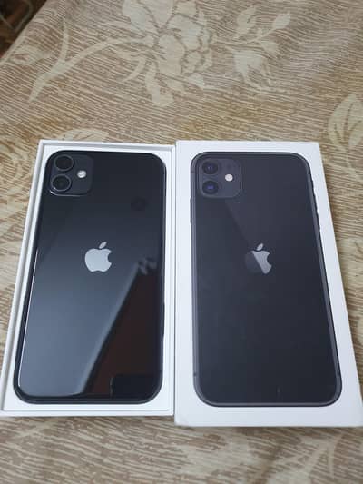 IPHONE 11 128GB DUAL. PTA 10/10 WITH BOX 3 DAYS CHECKING WARRANTY