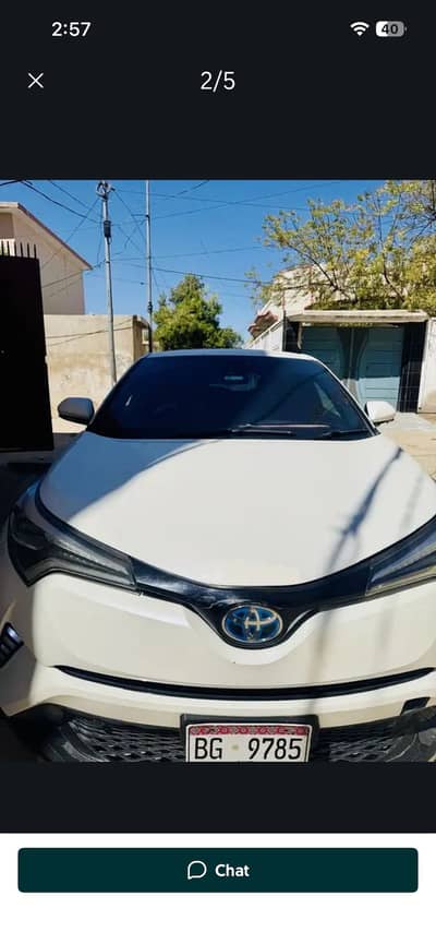 C HR G top of the line modle 2017 new condition 03113348087