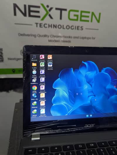 ACER CHROMEBOOK 128GB STORAGE 4GB RAM 4 TO 6 HOURS BATTERY WINDOWS 10