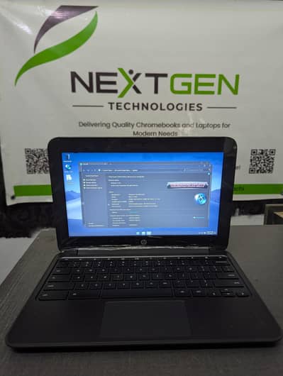 HP CHROMEBOOK 128GB STORAGE 4GB RAM 4 TO 6 HOURS BATTERY WINDOWS 10