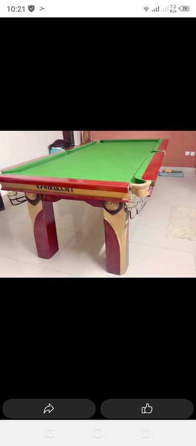 snooker for sale