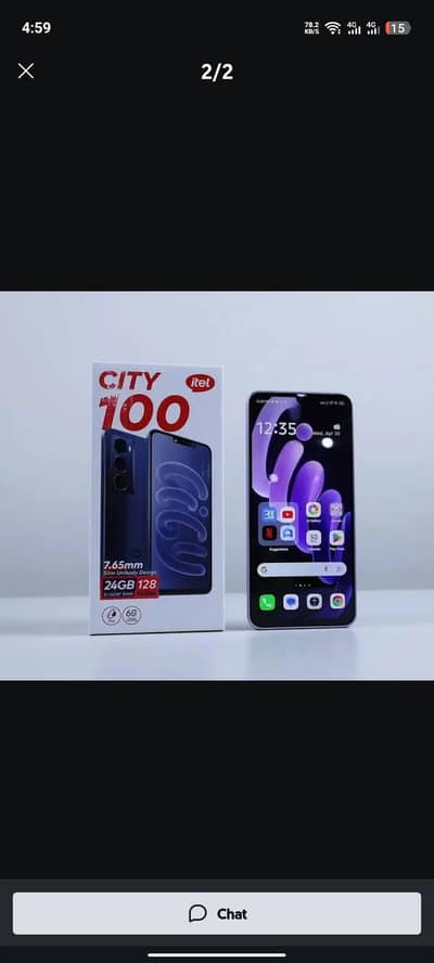 itel city 100 box charger original only panal change 100  quality