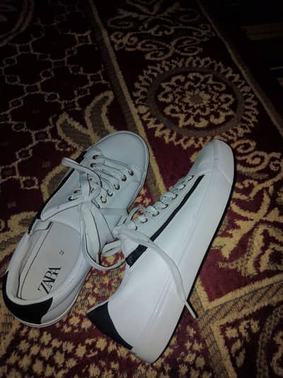 Original ZARA Men,s urban zippered sneakers_size 42