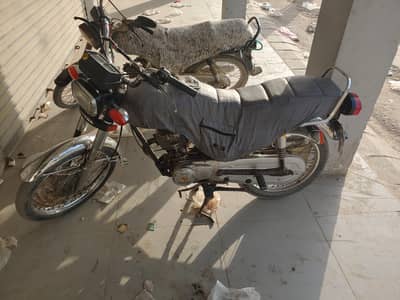 Honda CG 125 all ok no any fold only came awaz