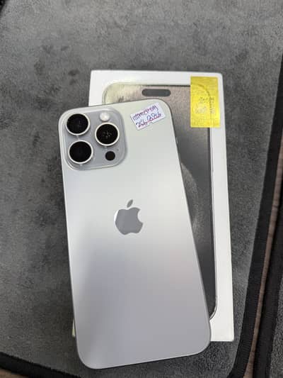 iphone 15pro max 256gb pta approved