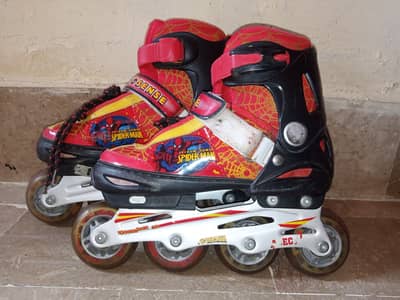 Marvel Spider Man Inline Skate Shoes