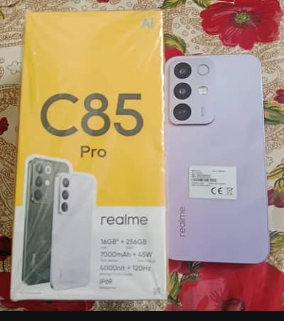 Realme C85 pro  Gaming phone  8 month warranty