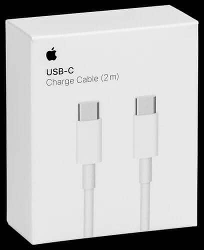 Genuine Apple 1M USB-C to USB-C Charge & Data Sync Cable | Original Type C to C Fast Charging Cord A1997