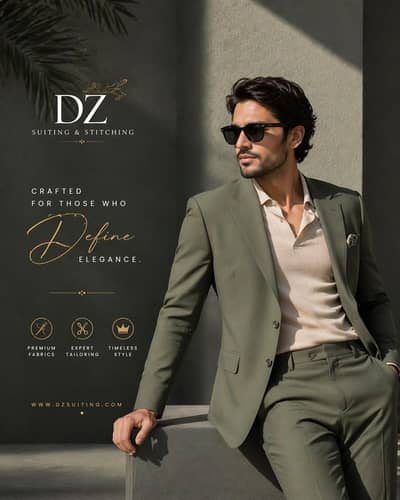 UNSTITCHED 2 PIECE AND 3 PIECE SUITS