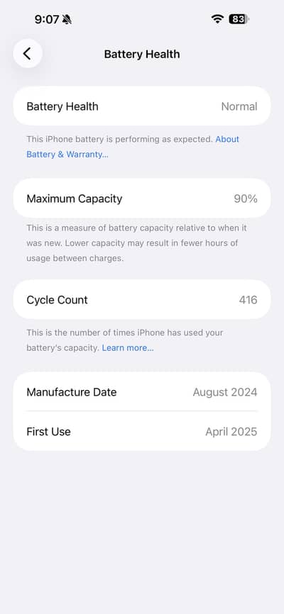 Iphone 16 plus jv non-pta 128GB