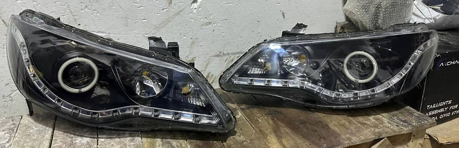 Honda reborn frent lights sports available brend new candition