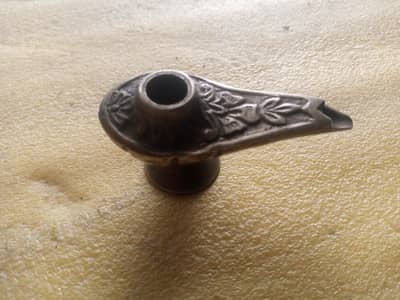 mini old lamp for sale totaly made of braas