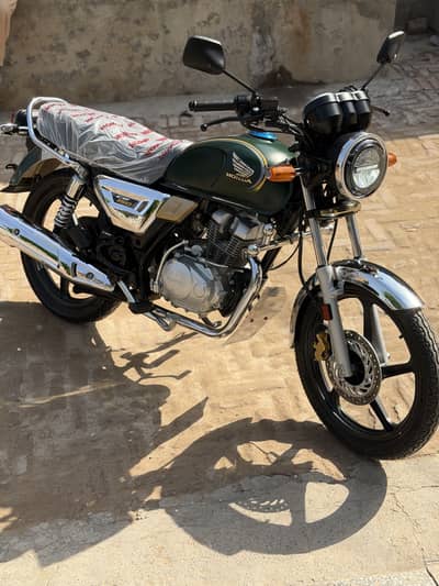 Honda CG150 2025 model brand new condition 03081276149