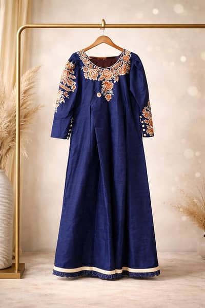 Premium Quality | Ready to Wear”Embroidered Maxi