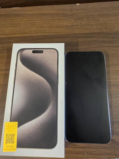 Iphone 15 Pro Max 256GB - PTA Approved