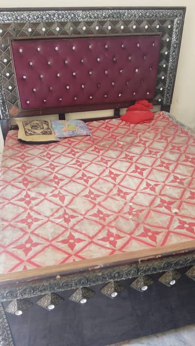 double bed for sale with mattress