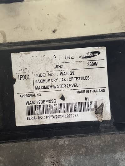 7kg washing machine for sale