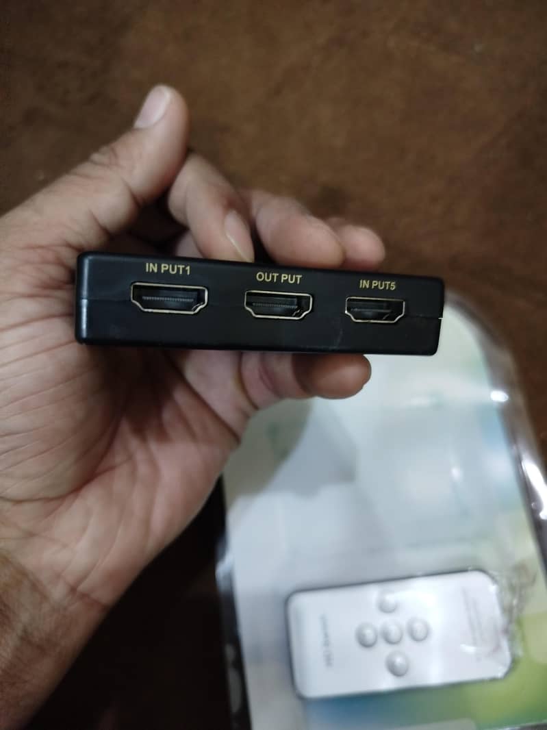 5 In 1 HDMI Switcher/Selecter/Devider Spliter 4K Ultra 2