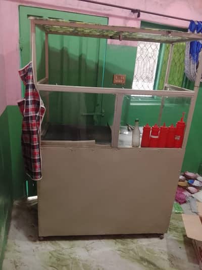 Fast Food Setup Items for Sale _Counter + Accessories (Ready to use)