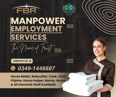 Maids / House Maids / cook / House chef / Baby Sitter maid available