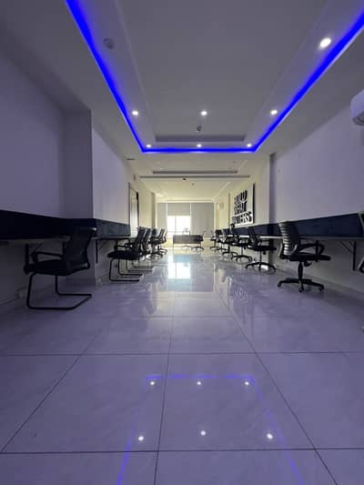 4 Marla Furnished Office Brand New Plaza BEST For Software House Available in Phase 8 DHA Lahore