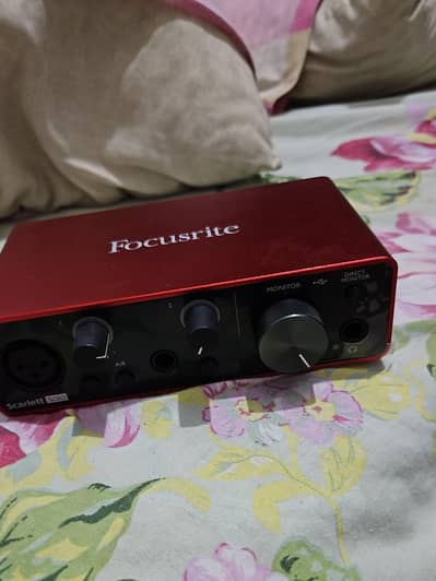 Focusrite Scarlett Solo 3rd Gen New Audio Interface