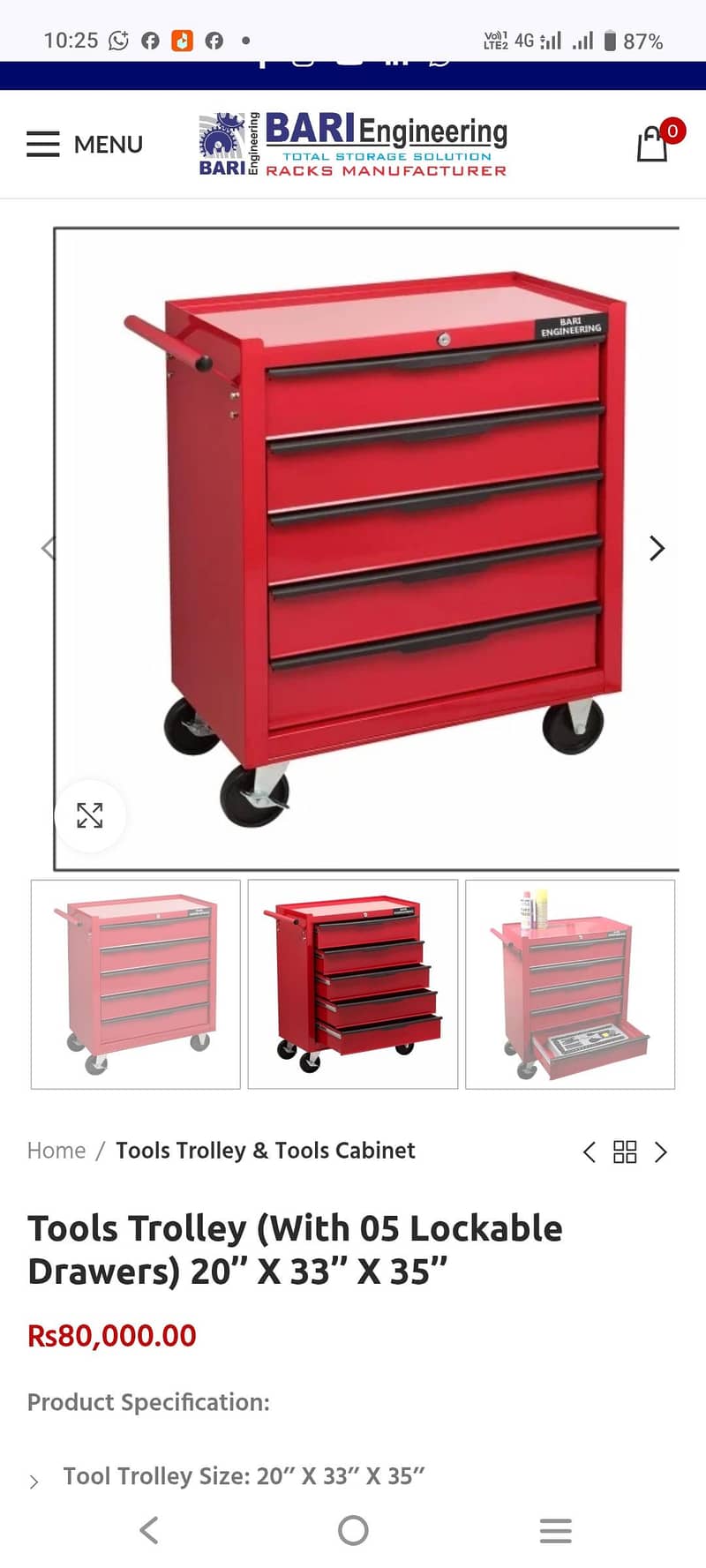 Tools Trolley 13