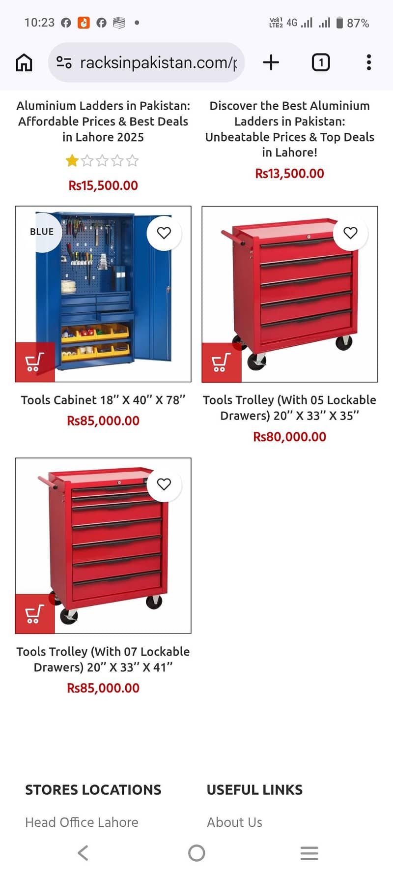 Tools Trolley 14