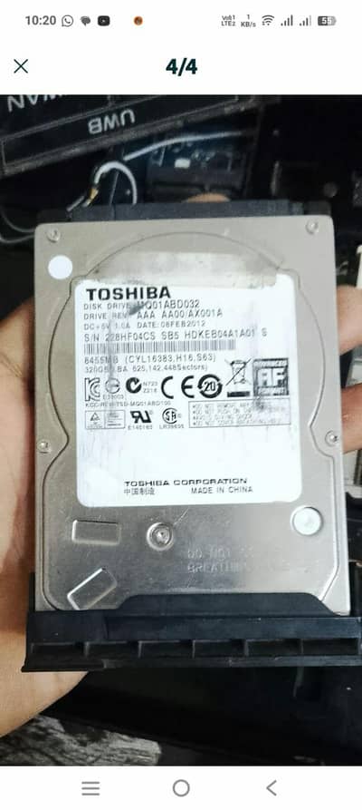 laptop hhd and  ram for sale