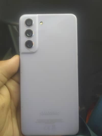 Samsung s21 fe 5g non pta with box screen ma sirf dot ha