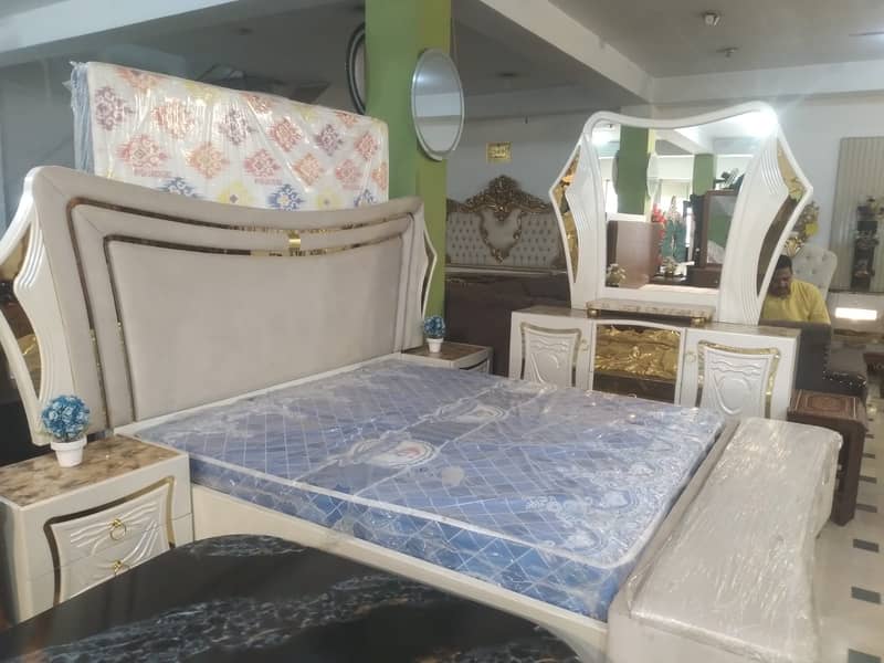 bed set/dressing/double bed/king size bed/ 2