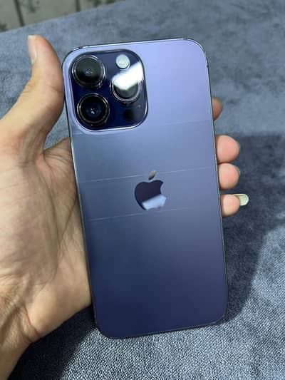 Iphone 14 pro max Factor unlock 128gb 85% BH full sim time available