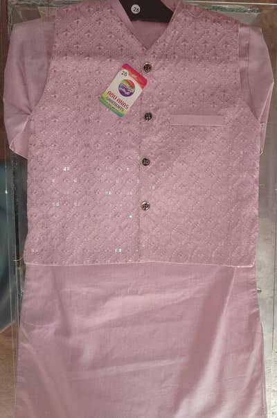 boys 3 piece same shalwar same kameez or same coat