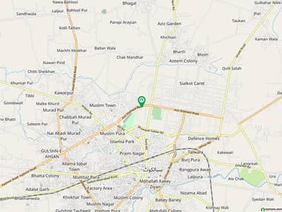 20 Marla Corner Link Plot For Sale On Haider Road Sialkot